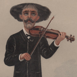 Antique Vanity Fair 'Spy' prints of musicians, composers, etc